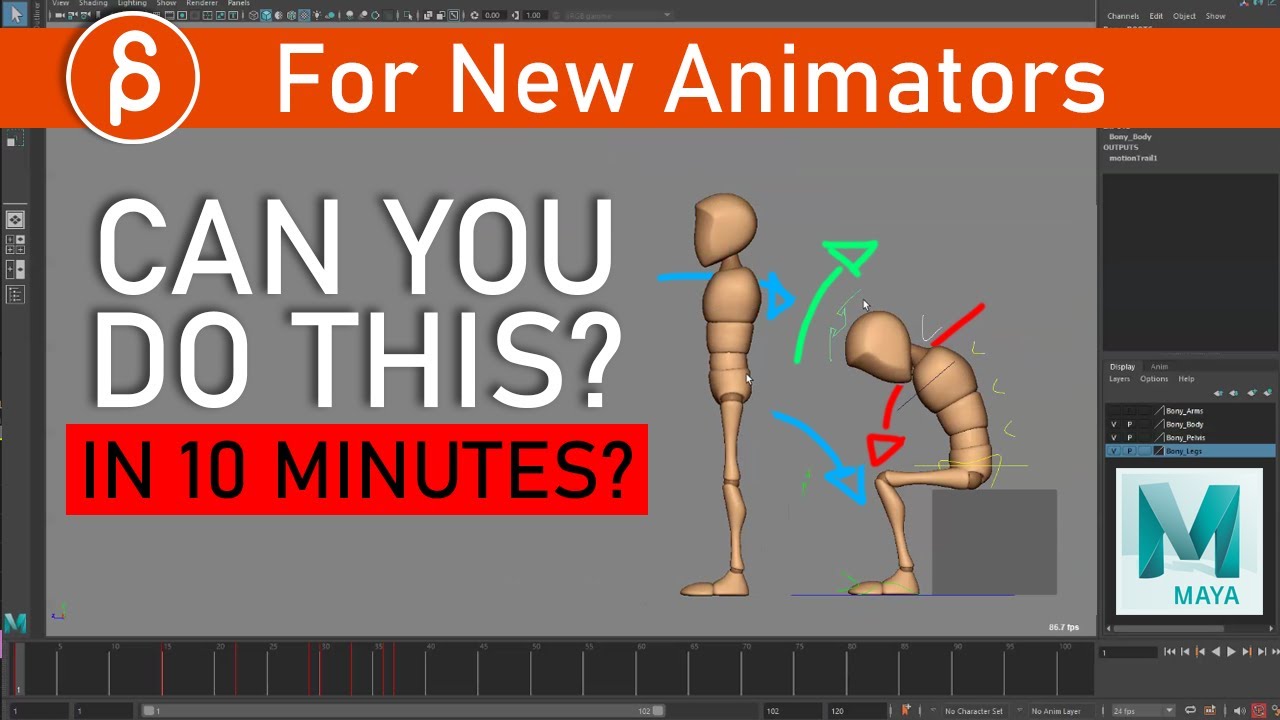 Test your animation BODY MECHANICS Skills in 10 Minutes! YouTube