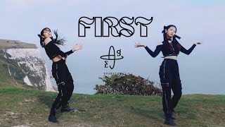 First - Everglow Dance Cover in Dover White Cliff | 英国白崖上的女战士｜阁楼新曲翻跳｜에버글로우