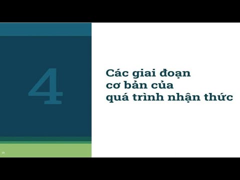 Video: Các đặc điểm Của Nhận Thức Xã Hội Là Gì