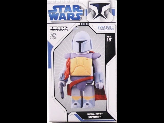 Star Wars Carded Kubrick Boba Fett's Part 4 of 4 Droids-Holiday