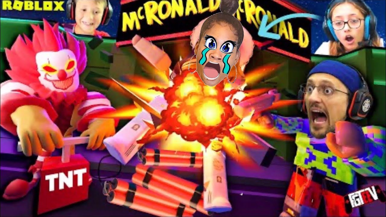 ROBLOX RONALD Chapter 5! The Mall with Friends! (FGTeev vs. GamingWithChanel Escape)