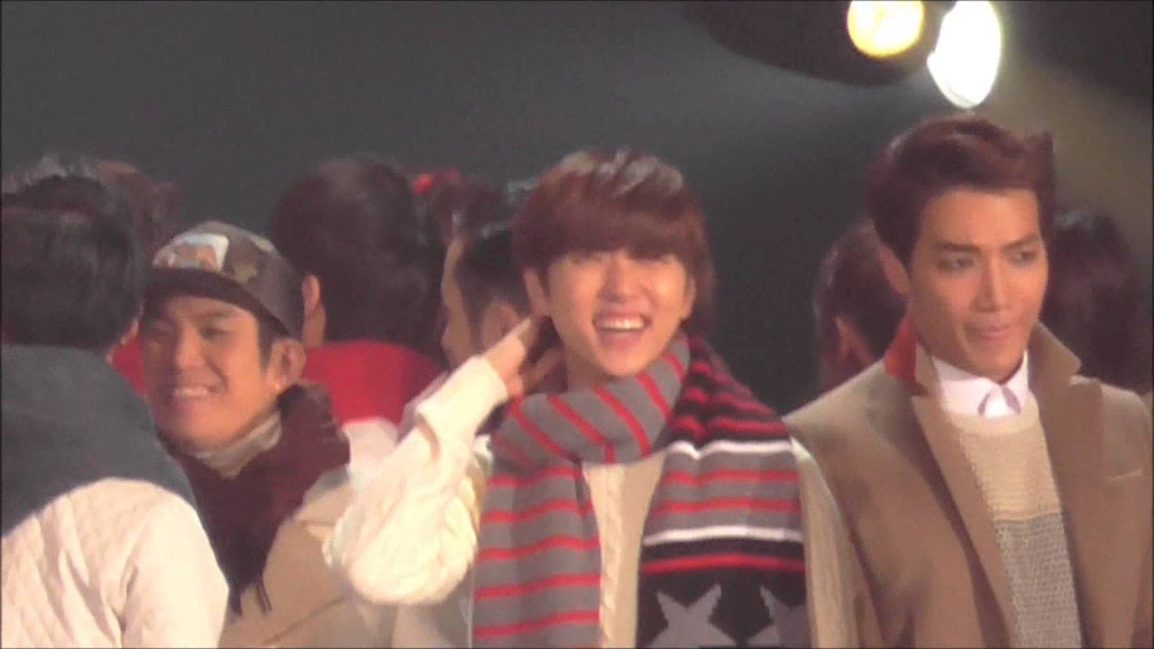 131229　SBS가요대전 엔딩 산들