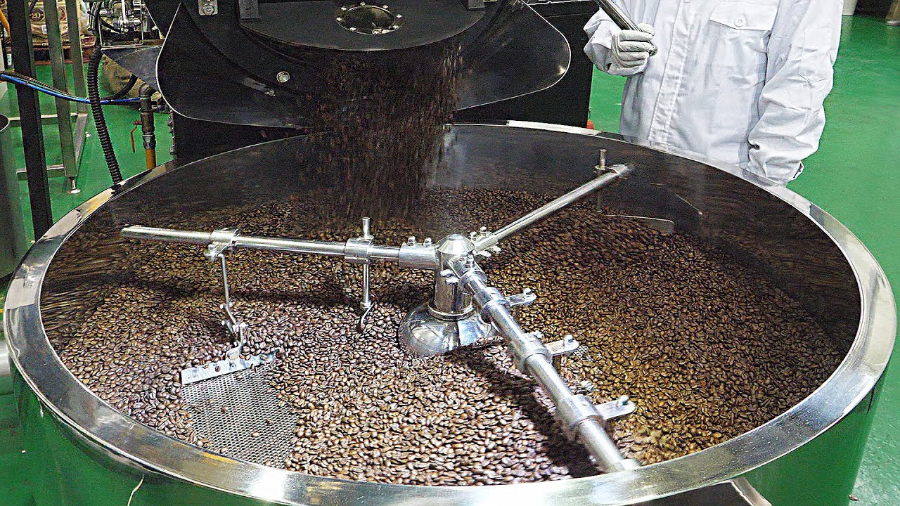 Завод массового производства молотого кофе / корейский пищевой завод