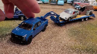 Greenlight HITCH \& TOW Series 23 -  Diecast Trucks and Trailers