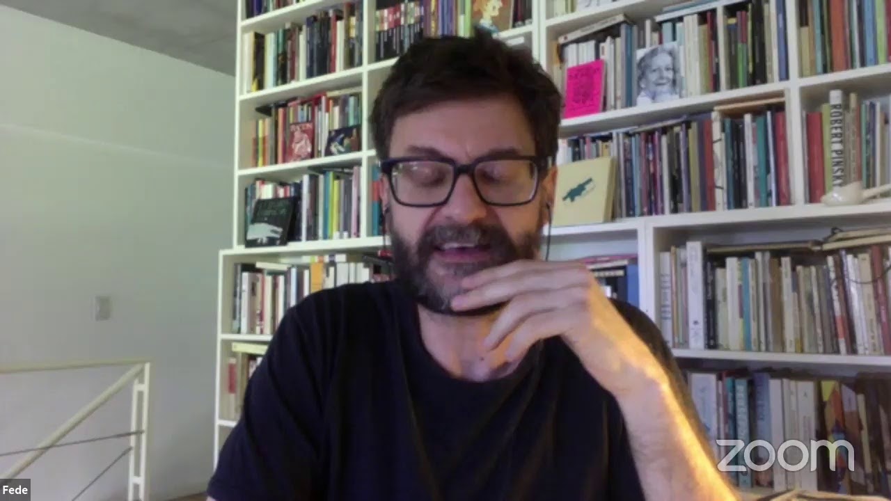 Presentación Los llanos de Federico Falco. Acompaña al autor, Juan Pablo Villalobos