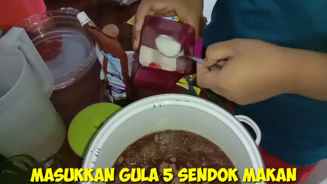  Cara  Membuat  Puding Batik  YouTube