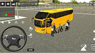 2025 new coach bus simulator 💥 || indonesia bus simulator part-1 #bus​ #game​ #simulator​#aksgamerz​ screenshot 5