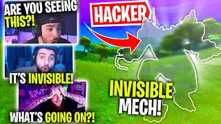 We Found A *HACKER* Mech! He's INVISIBLE.. Ft. Timthetatman, SypherPK, & HD