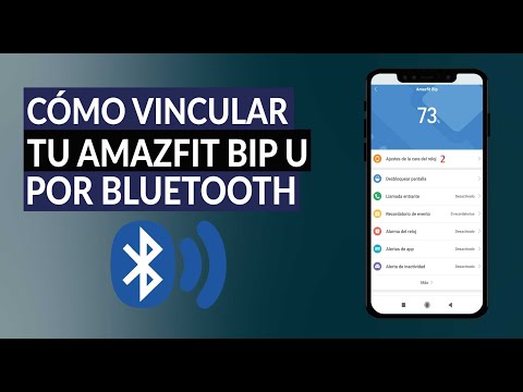 Cómo Vincular tu Amazfit Bip U a un Dispositivo por Bluetooth o WiFi