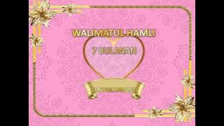 Undangan Walimatul Hamli 4/7 Bulanan | Open Order !