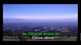 Video thumbnail of "Karaoke (Con Voz) - Vicentico Valdés - La Gloria eres Tu"