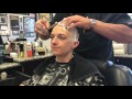 Alana LV: Shaves Her Head Bald at a Barber Shop (YT Original)