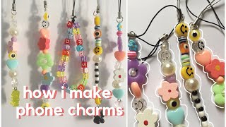 how i make phone charms | tutorial video