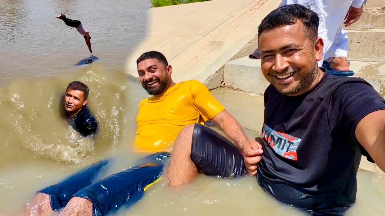 Mukkaram Bhai ko Swimming nai Ati😂