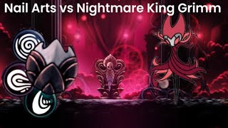 Epic background of nightmare king grimm's arena, hollow knight artstyle