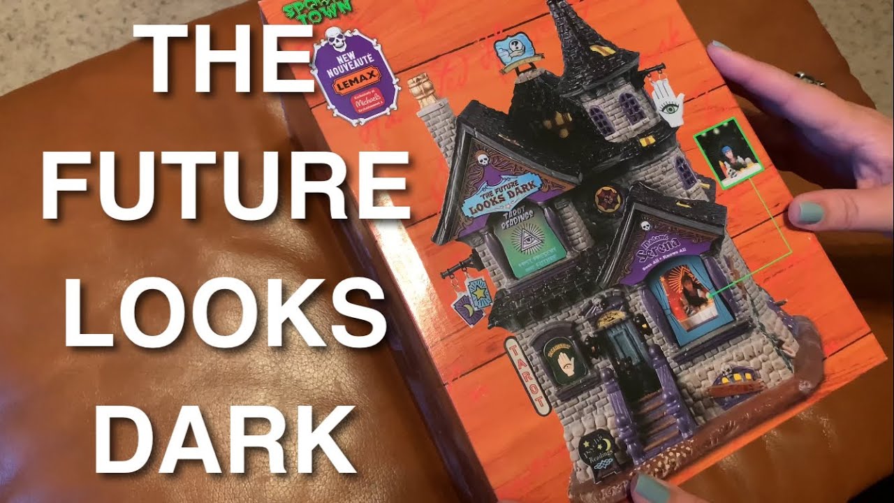 The Future Looks Dark - Lemax Codice 25857, Articolo Da Collezione