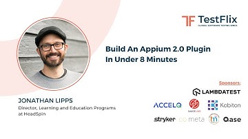 "Build An Appium 2.0 Plugin In Under 8 Minutes" by Jonathan Lipps