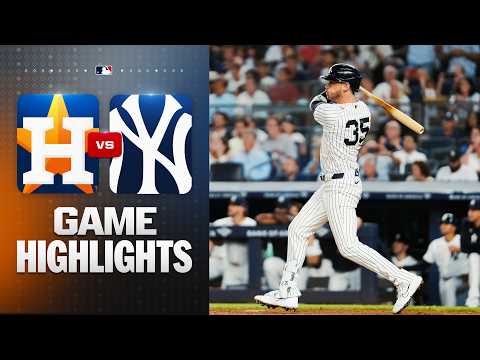 Astros vs. Yankees Game Highlights (8/26/26) | MLB Highlights