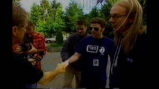 Chemical Brothers and Terry David Mulligan gets nutted lol ouch