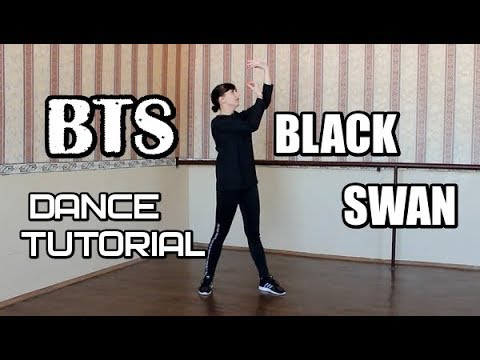 BTS BLACK SWAN Dance Tutorial By E R I Mirrored зеркальное 