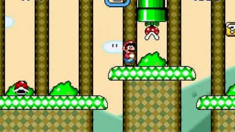 Super Mario Flash 2 Custom Level: Forest of Happiness