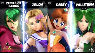 Smash Mods Ultimate Bailey Samus Vs Star Guardian Zelda Vs Heroes Reward Daisy Vs Playboy Palutena