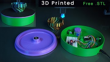 3D Printed Rotating Display Stand | Showcase Your 3D Prints #3dprinting