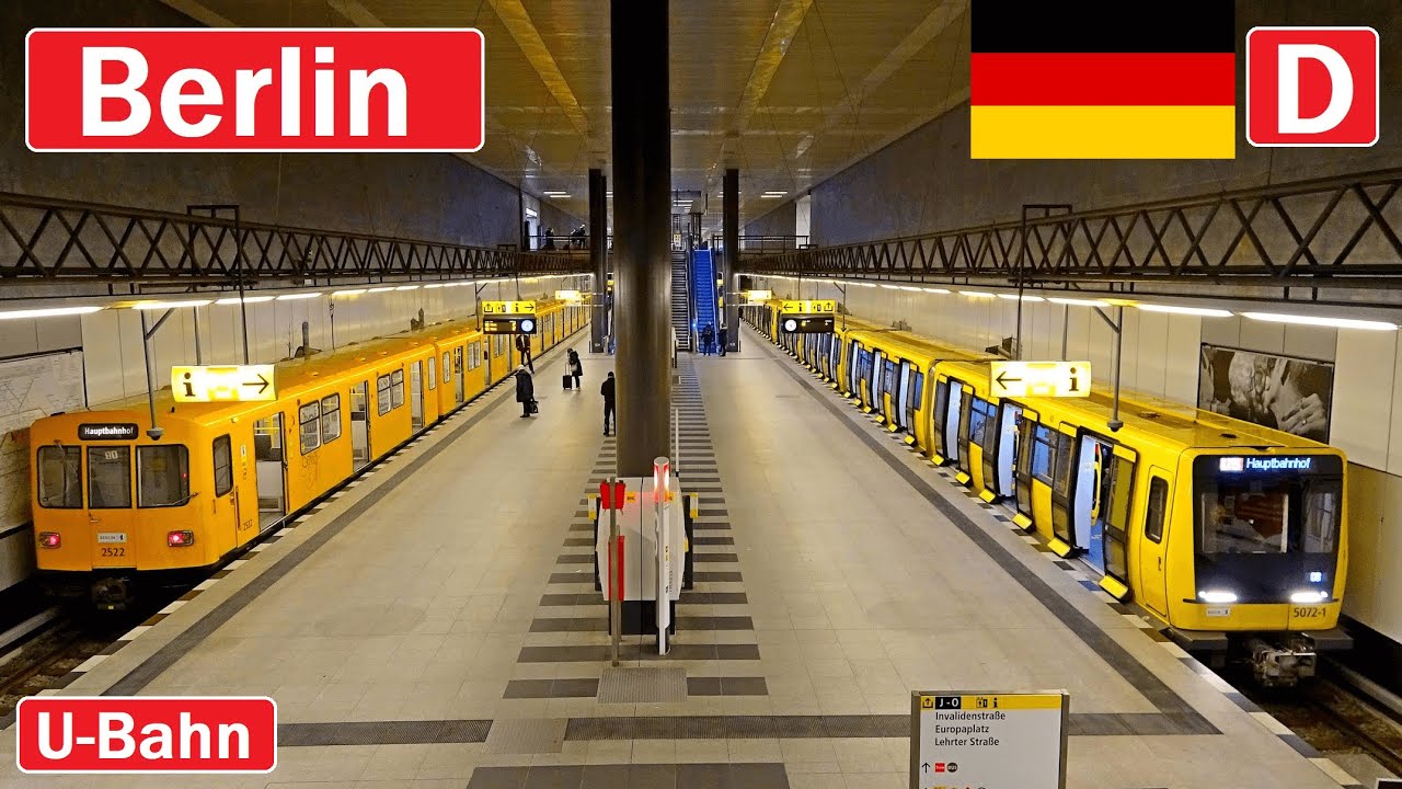 🇩🇪 BERLIN METRO 2020 | U-Bahn Berlin【4K】