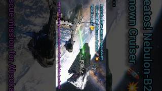 Ambush Above Seatos! Nebulon‑B2 Attacked by Unknown Cruiser 🤖🚀💥 4K | AhsokaFanEdit | StarWarsShorts