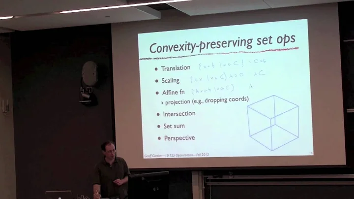 Lecture 3: Convexity