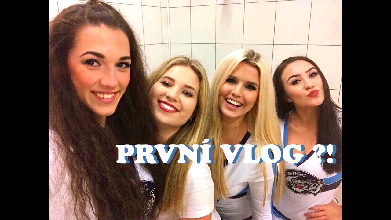 Na den roztleskávačkou Bílých tygrů Liberec! | I became hockey cheerleader for one day! | VLOG
