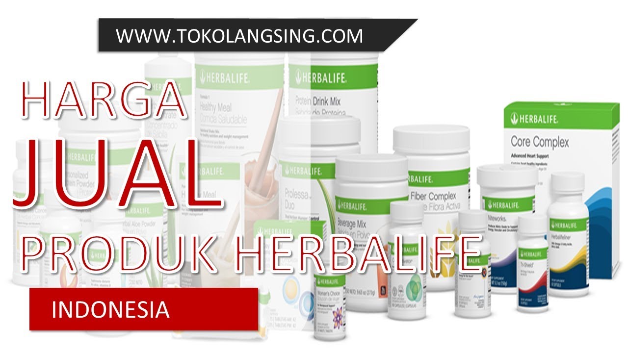 Harga Jual Produk Herbalife Indonesia 0857 3160 3572 YouTube