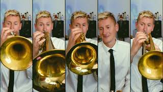 Frankie Valli The Four Seasons - December, 1963 Oh, What A Night Brass Quintet With Sheet Music