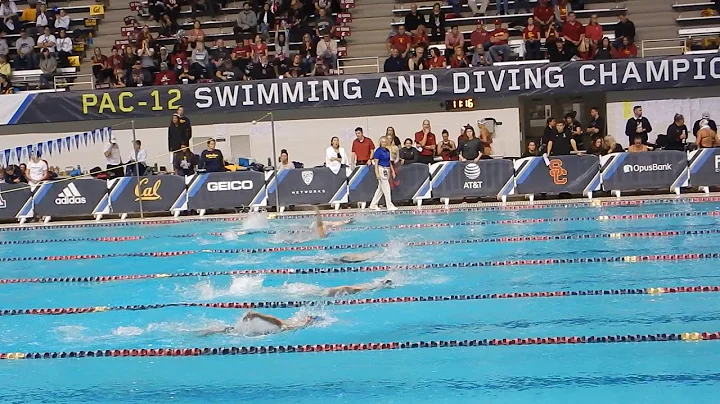 Mallori, Rebecca 100 back prelims - Pac-12s (2/23/...
