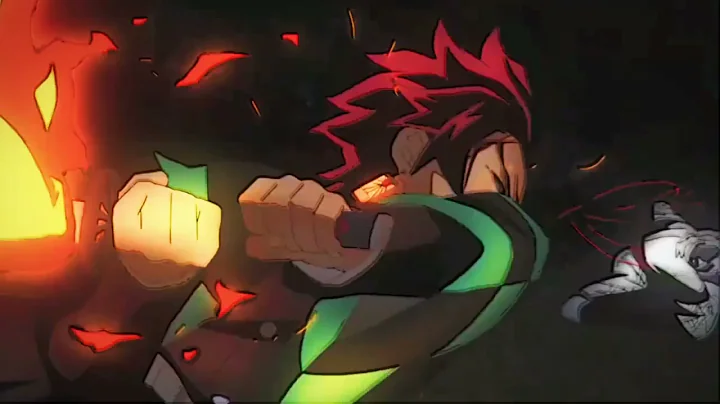 Tanjiro vs Rui | 4K (1080p60fps)