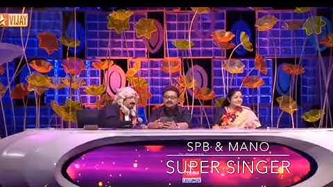 Mannil Indha - Keladi Kanmani by Mano & SPB (Super Singer)