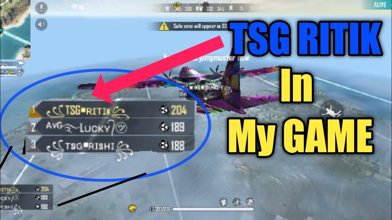 TSG Ritik in my game || Gaming Era || Garena Free Fire|| - YouTube