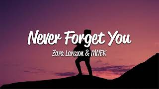 《NIGHTCORE》Zara Larsson, MNEK - Never Forget You