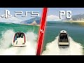 Gta 5 next gen remastered ps5 vs pc  direct comparison attention to detail  graphics ultra 4k