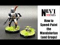 20 minute mando how to speedpaint din djarin and grogu for star wars legion quickly and easily