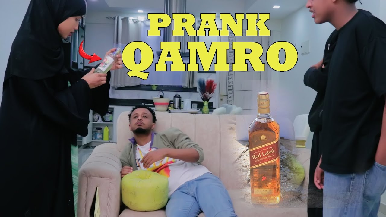PRANK_ QAMRI AYAAN SOO CABAY_ HAMDI OO SI XUN U NAXDAY AYAA WAXA AY SAMEESO GARAN WEYSAY
