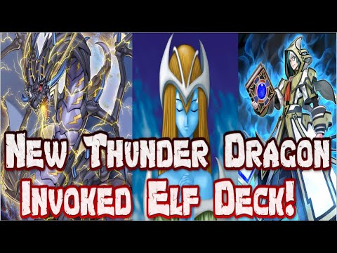 New Thunder Dragon Invoked Deck With Mystical Elf Skill! [Yu-Gi-Oh! Duel  Links]