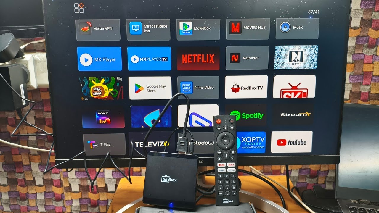 Andbox Ultra 2gb 16gb Android 10 TV Box