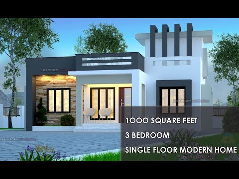 1000-square-feet-beautiful-modern-home-design-iii-3-bedroom-iii-single-floor-plan