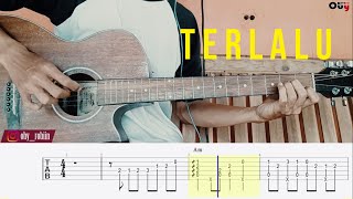 (ST12) Terlalu - Fingerstyle Gitar Cover   TAB