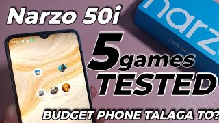 Realme Narzo 50i [ 5 Game Diuji & Antutu BenchMark ] - Buti Kinaya nya?! @AFTechReview