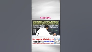 SHIFTING METHOD IN TIME SPEED DISTANCE METHOD BY ABHAS SAINI FOR SSC CGL #ssc #shorts #ssccgl