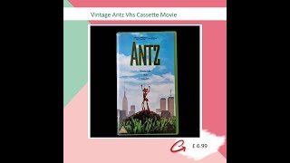Vintage Antz Vhs Cette Movie