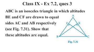 CBSE NCERT CLASS 9 MATHS EXERCISE 7.2 QUESTION 3 | class 9 maths ex 7.2 ques 3