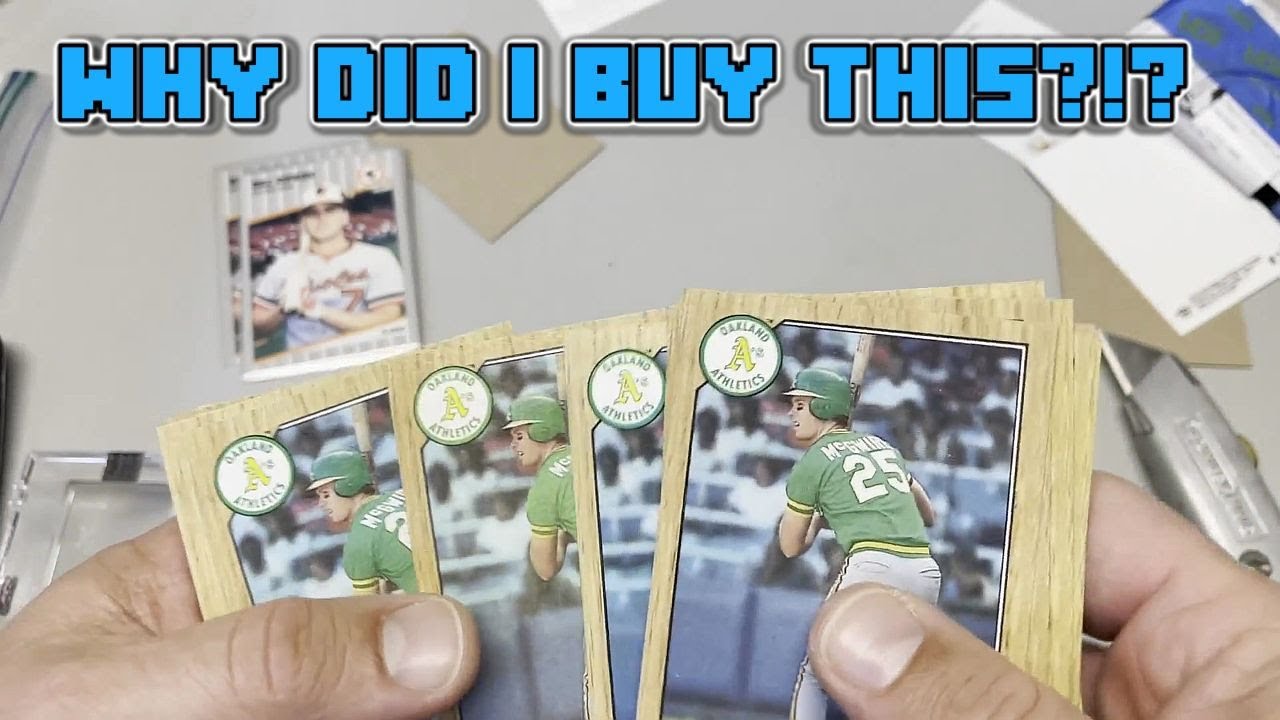 Why Did I Buy These Junk Was Baseball Cards?!?! YouTube